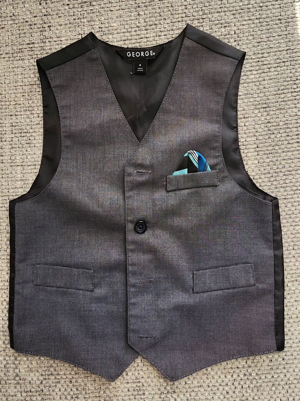 George Vest suit for boy 4T